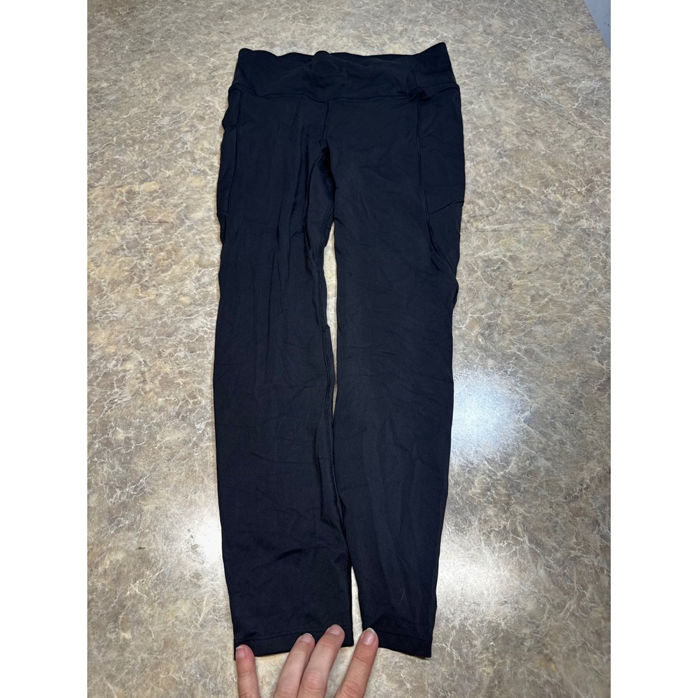 CALIA by Carrie Underwood Womens Black Essential High Waisted Leggings Size M